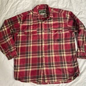 Heavy Cotton Flannel Shirt by Field & Stream (size XL)
